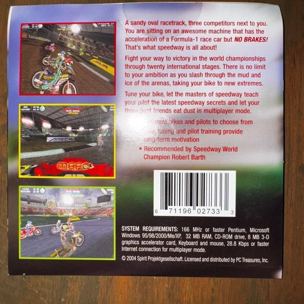 Dirt Bike Racing (PC, 2004) New Never Opened Or Played
